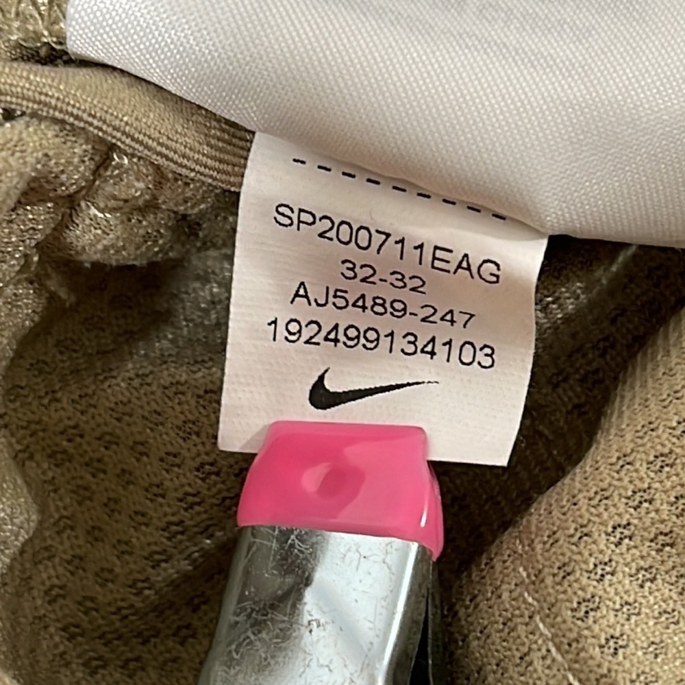 Nike Flex Men's Golf Pants Khaki Front & Back Pockets Size 32x32 - Picture 11 of 12